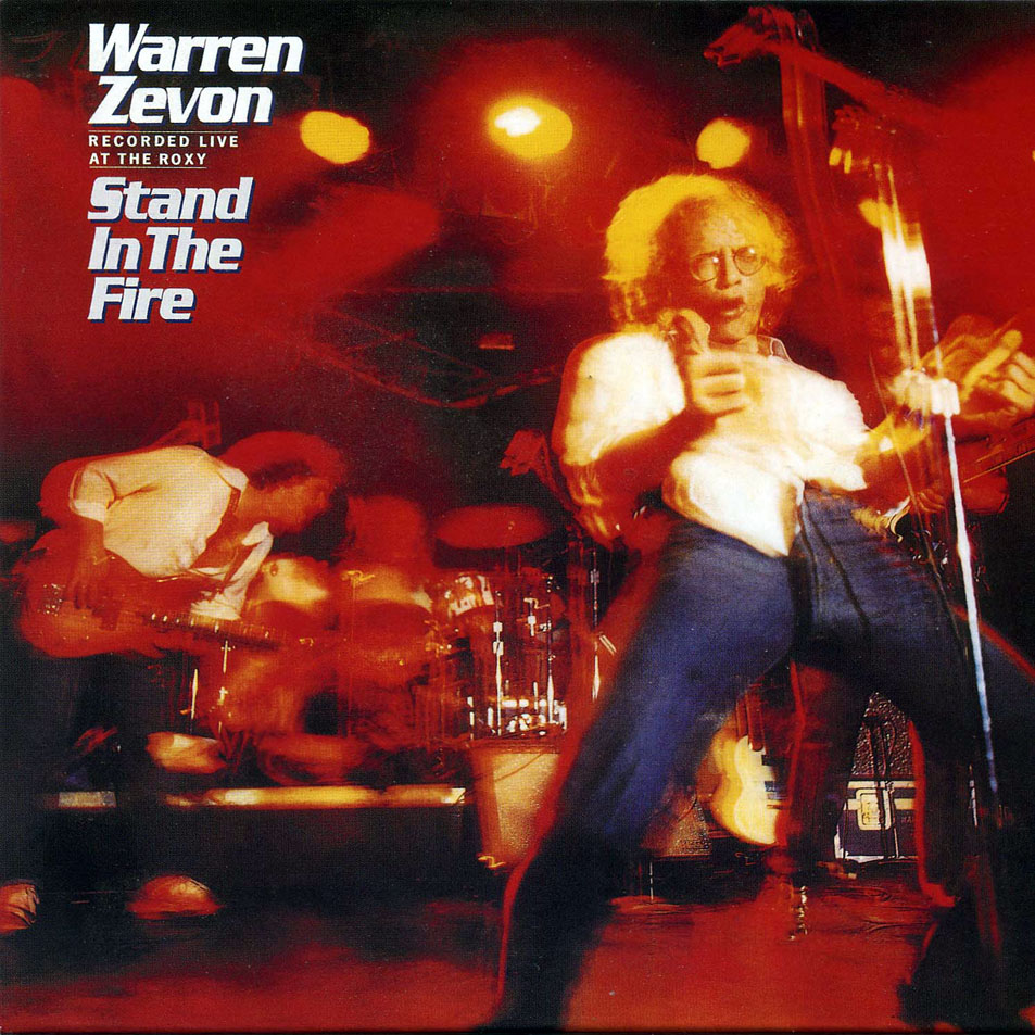 Cartula Frontal de Warren Zevon - Stand In The Fire