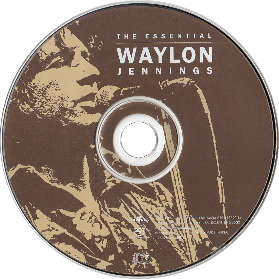 Cartula Cd de Waylon Jennings - The Essential