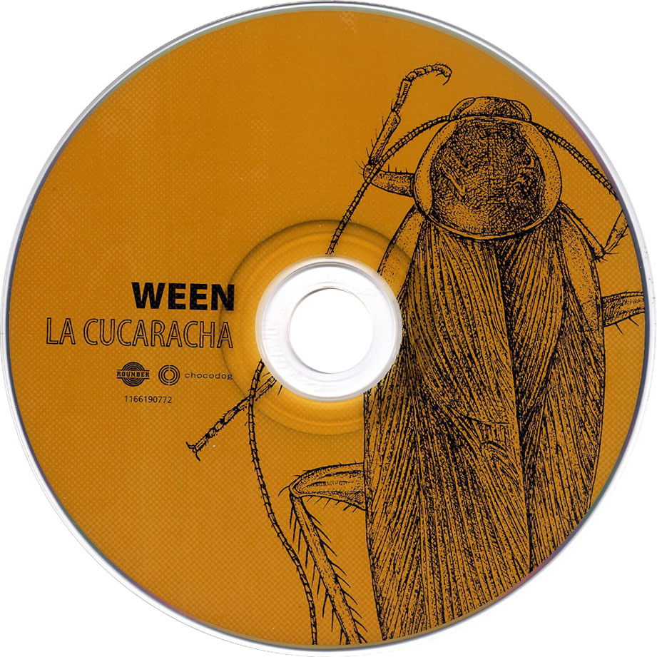 Cartula Cd de Ween - La Cucaracha