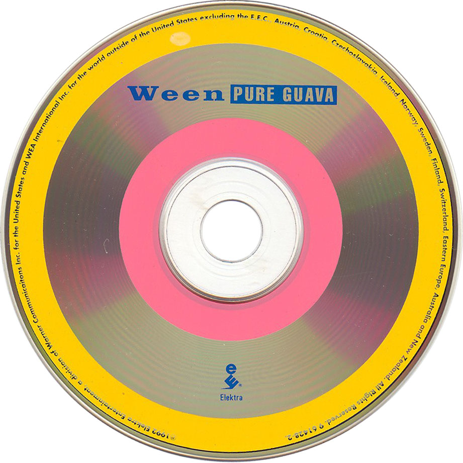 Cartula Cd de Ween - Pure Guava