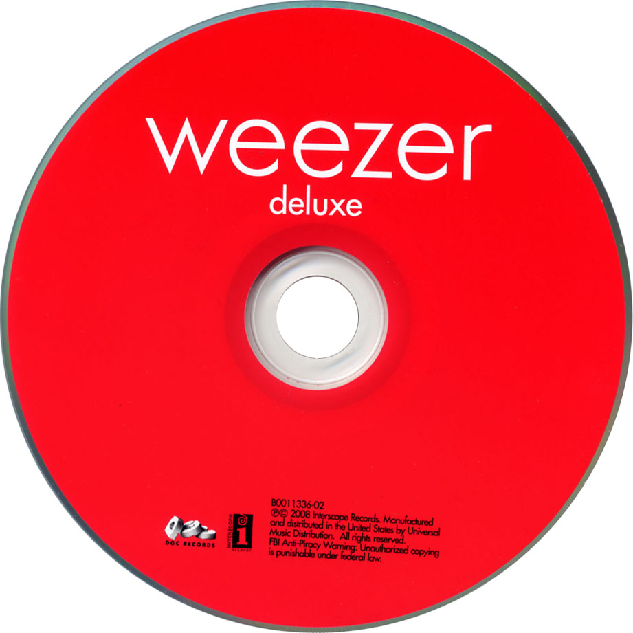 Cartula Cd de Weezer - Red Album (Deluxe Edition)