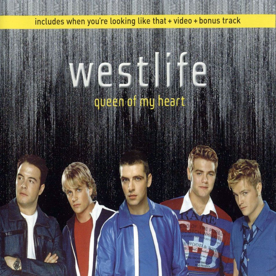 Cartula Frontal de Westlife - Queen Of My Heart (Cd Single)