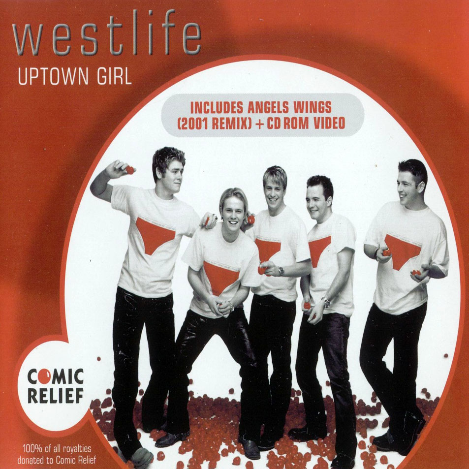 Cartula Frontal de Westlife - Uptown Girl (Cd Single)