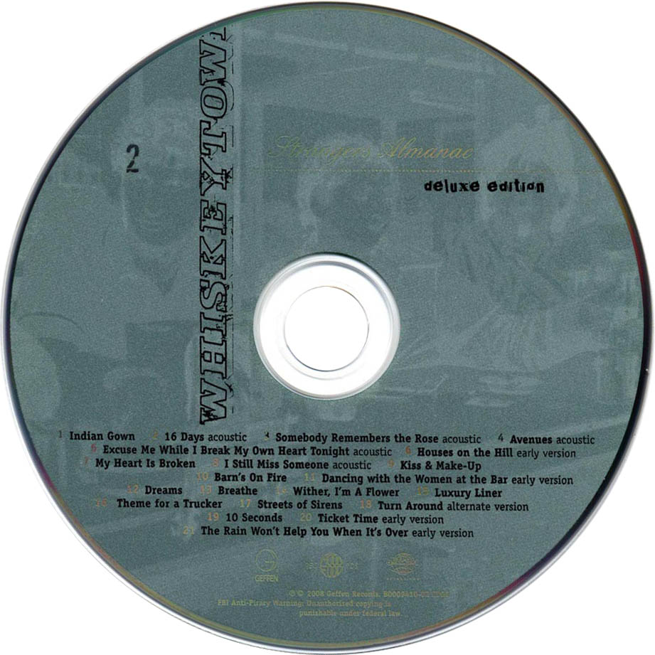 Cartula Cd2 de Whiskeytown - Strangers Almanac (Deluxe Edition)
