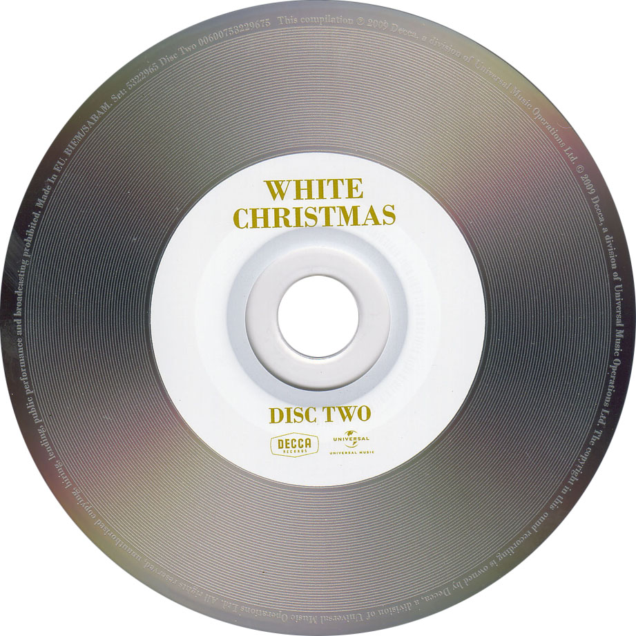 Cartula Cd2 de White Christmas