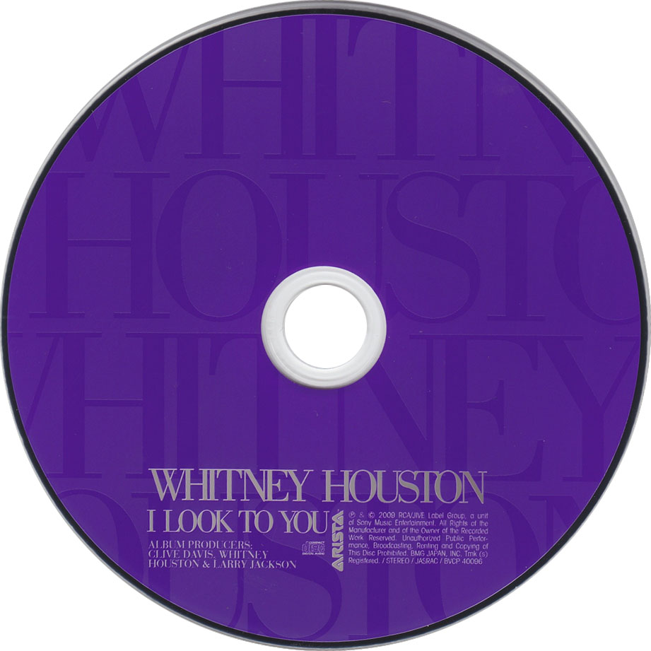 Cartula Cd de Whitney Houston - I Look To You (Japanese Edition)