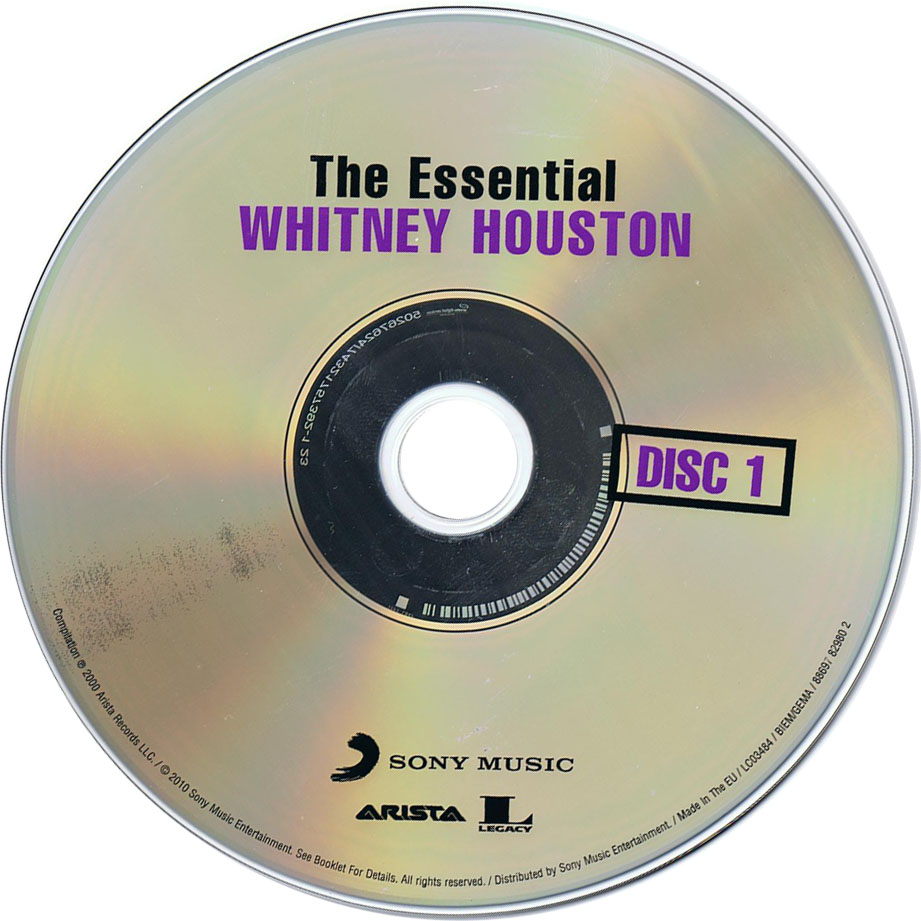 Cartula Cd1 de Whitney Houston - The Essential