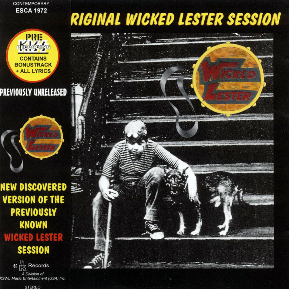Cartula Frontal de Wicked Lester - The Original Wicked Lester Sessions