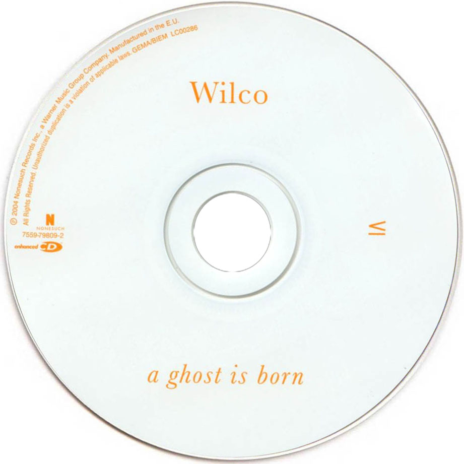 Cartula Cd de Wilco - A Ghost Is Born