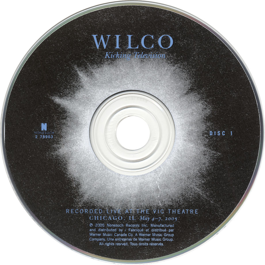 Cartula Cd1 de Wilco - Kicking Television: Live In Chicago