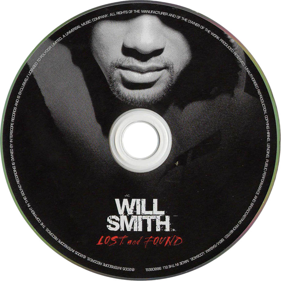 Cartula Cd de Will Smith - Lost And Found