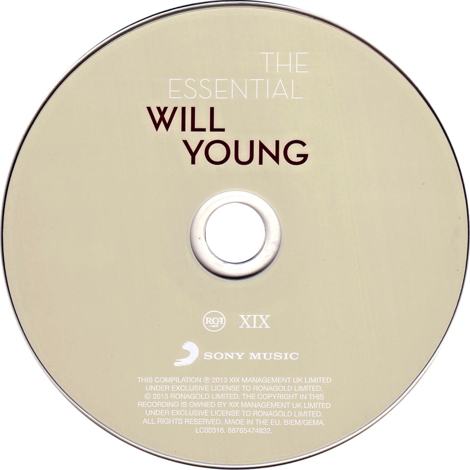 Cartula Cd de Will Young - The Essential Will Young