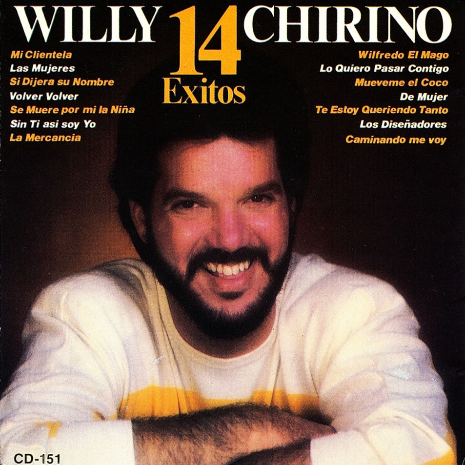 Cartula Frontal de Willy Chirino - 14 Exitos