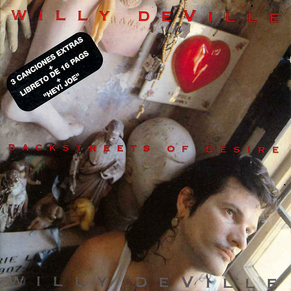 Cartula Frontal de Willy Deville - Backstreets Of Desire