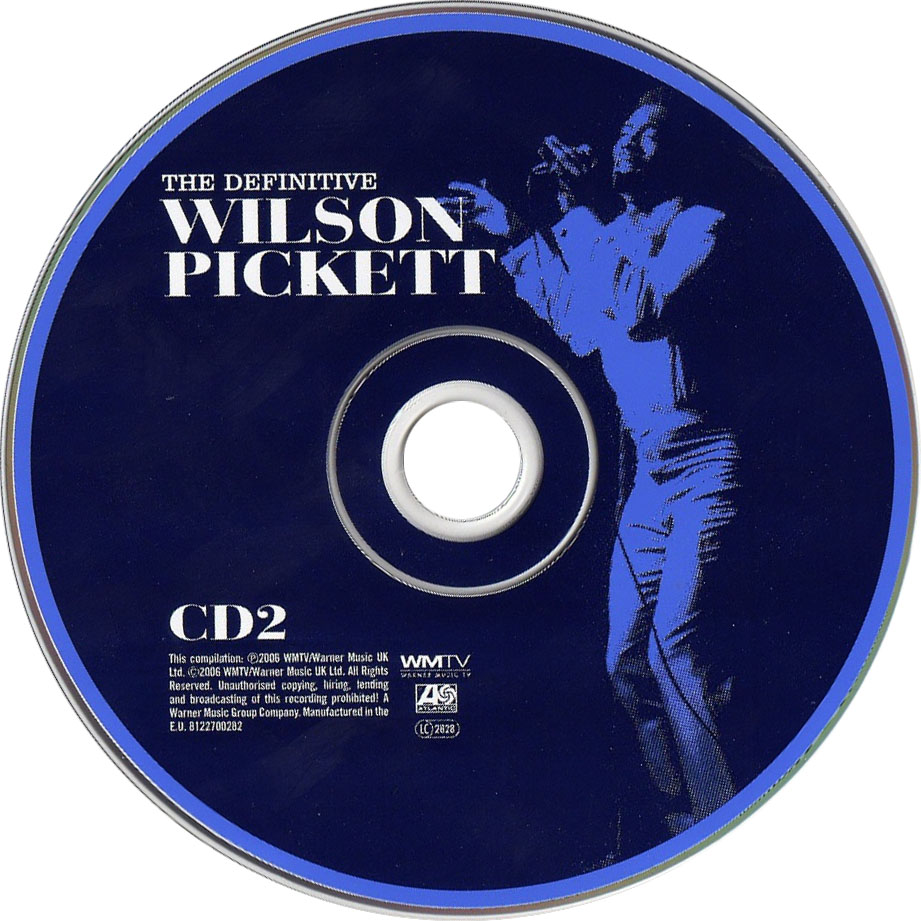 Cartula Cd2 de Wilson Pickett - The Definitive