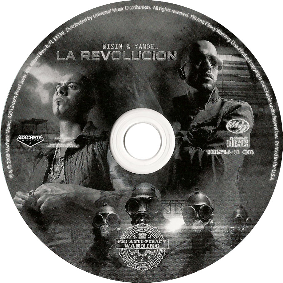 Cartula Cd de Wisin & Yandel - La Revolucion (Deluxe Edition)