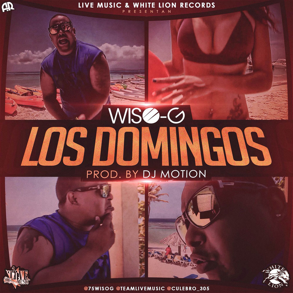 Cartula Frontal de Wiso G - Los Domingos (Cd Single)