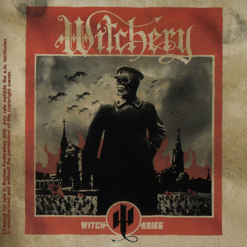 Cartula Frontal de Witchery - Witchkrieg