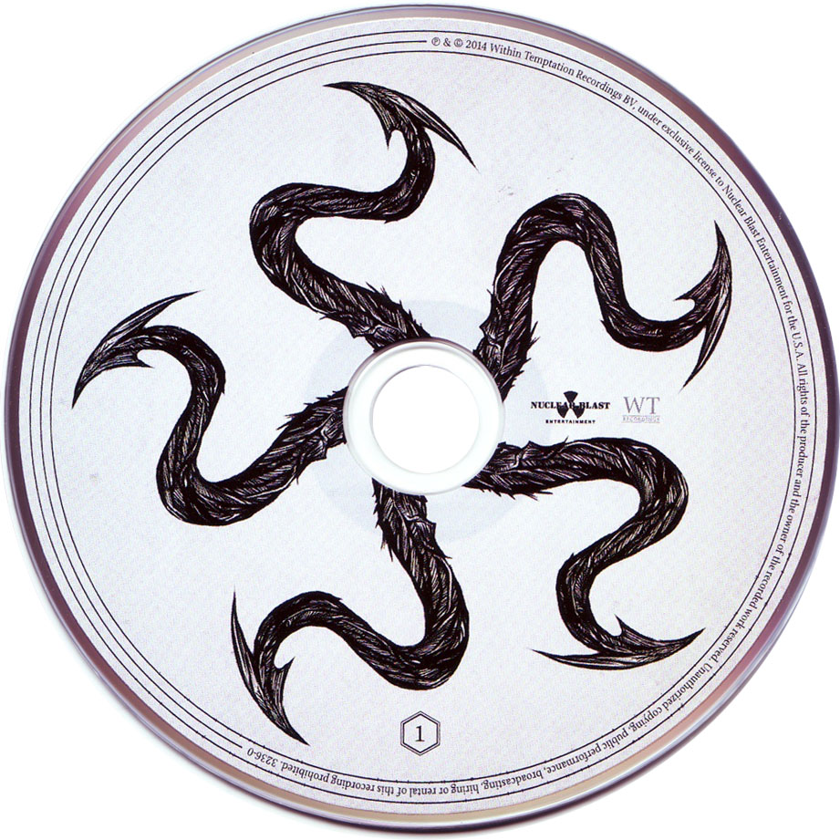 Cartula Cd1 de Within Temptation - Hydra (Deluxe Edition)