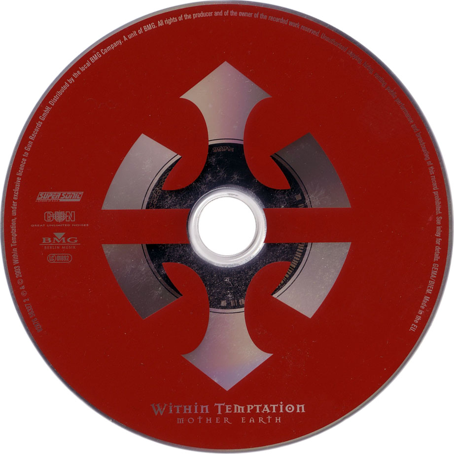 Cartula Cd de Within Temptation - Mother Earth