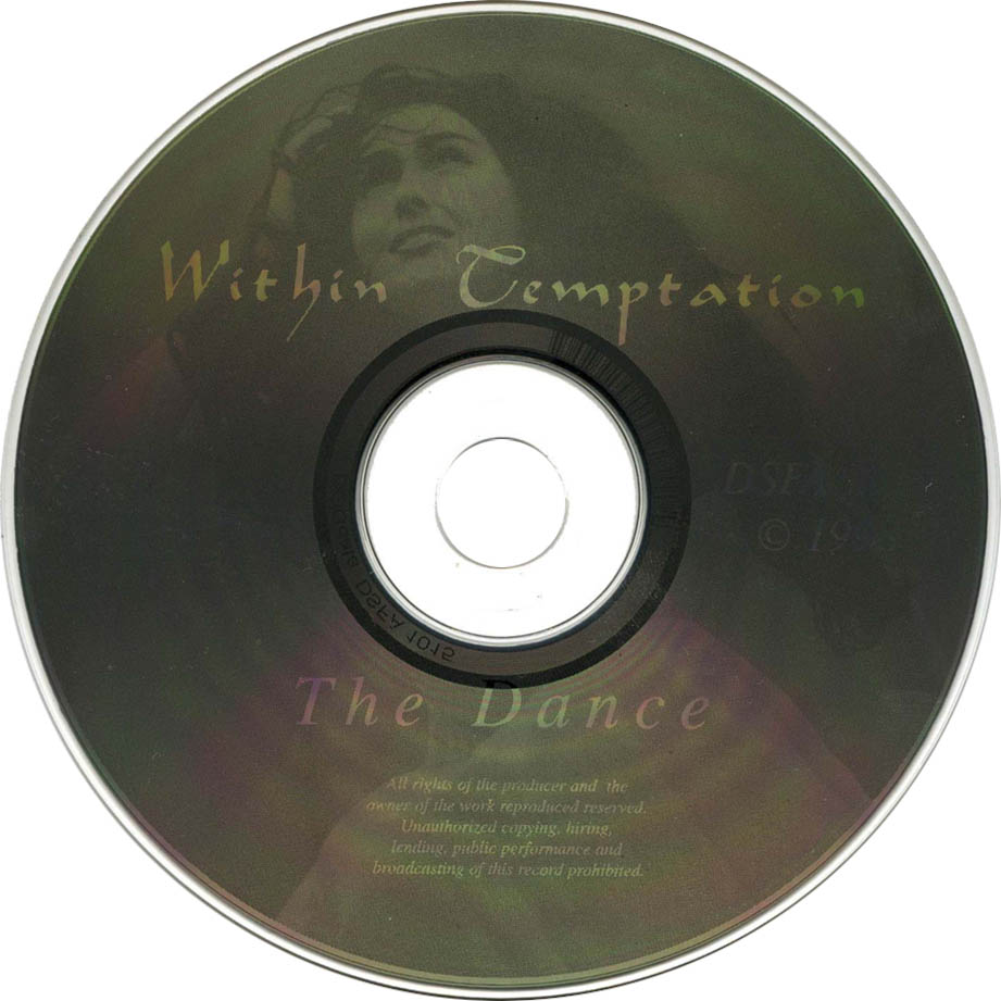 Cartula Cd de Within Temptation - The Dance (Ep)
