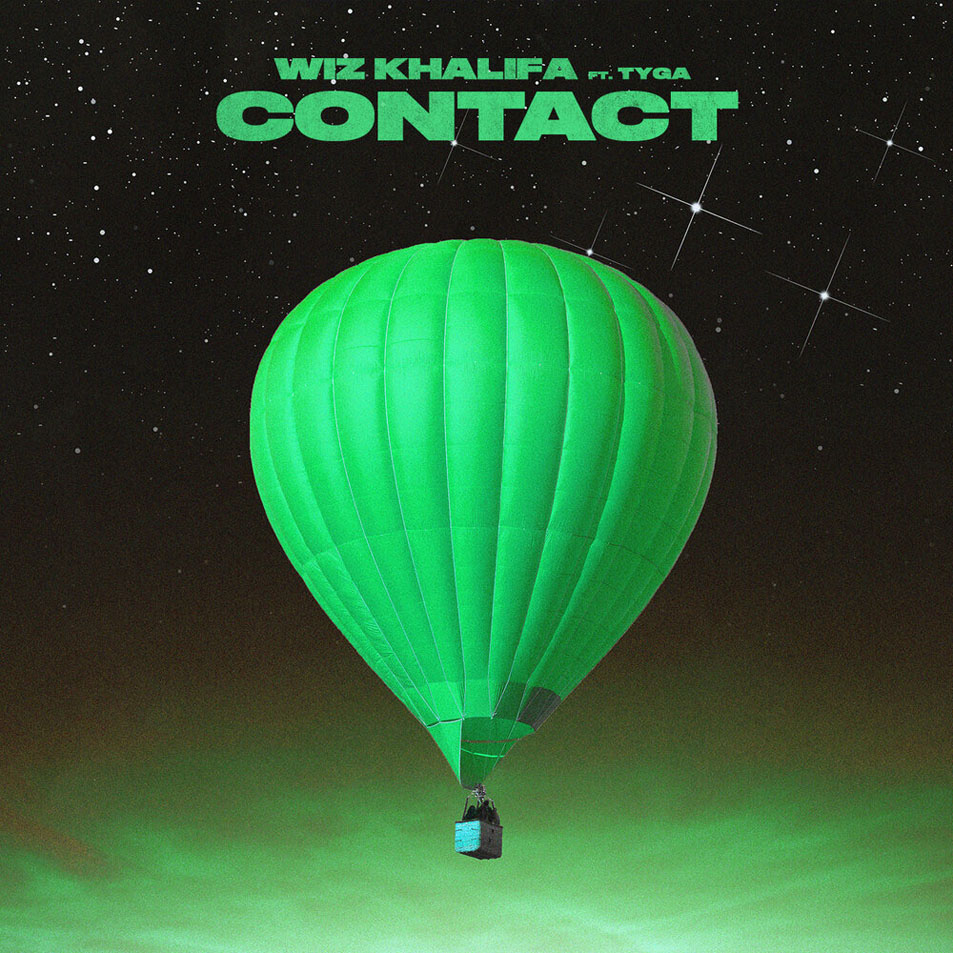 Cartula Frontal de Wiz Khalifa - Contact (Featuring Tyga) (Cd Single)