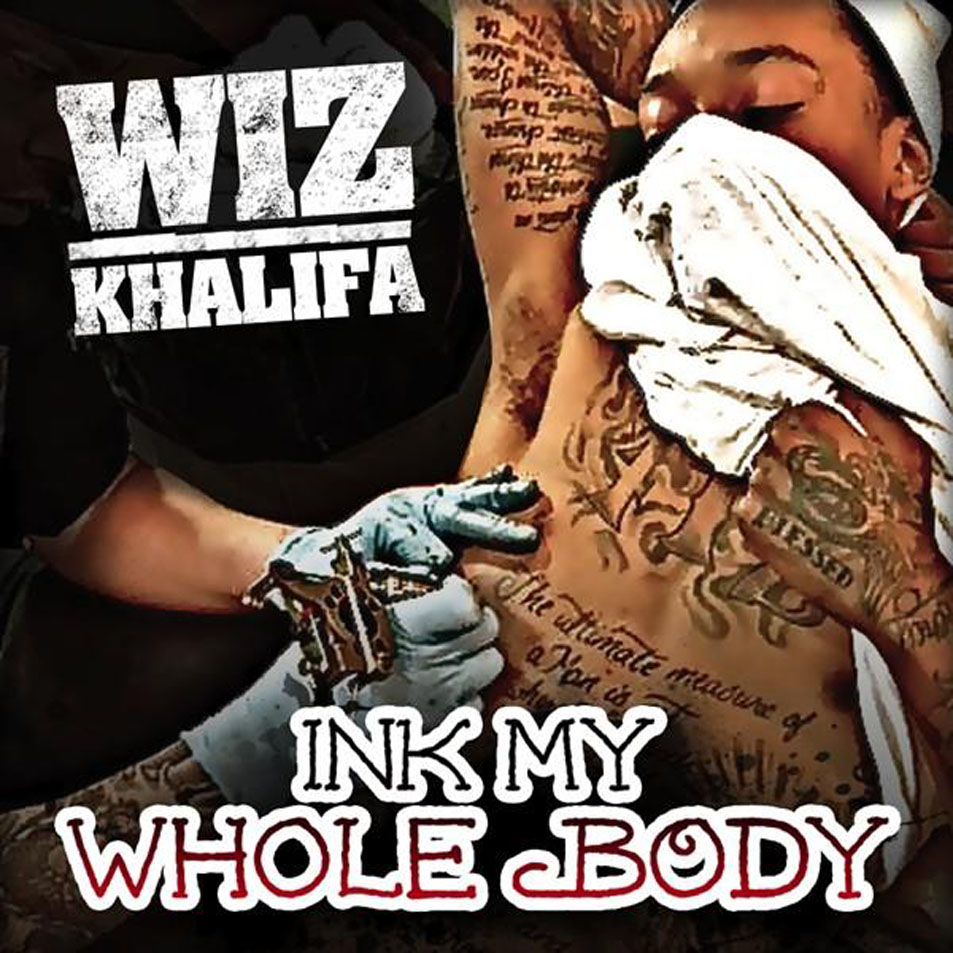 Cartula Frontal de Wiz Khalifa - Ink My Whole Body (Cd Single)