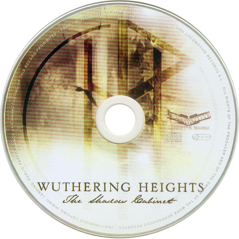 Cartula Cd de Wuthering Heights - The Shadow Cabinet (Special Edition)
