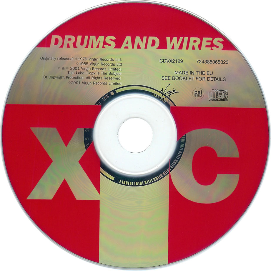 Cartula Cd de Xtc - Drums And Wires (2001)