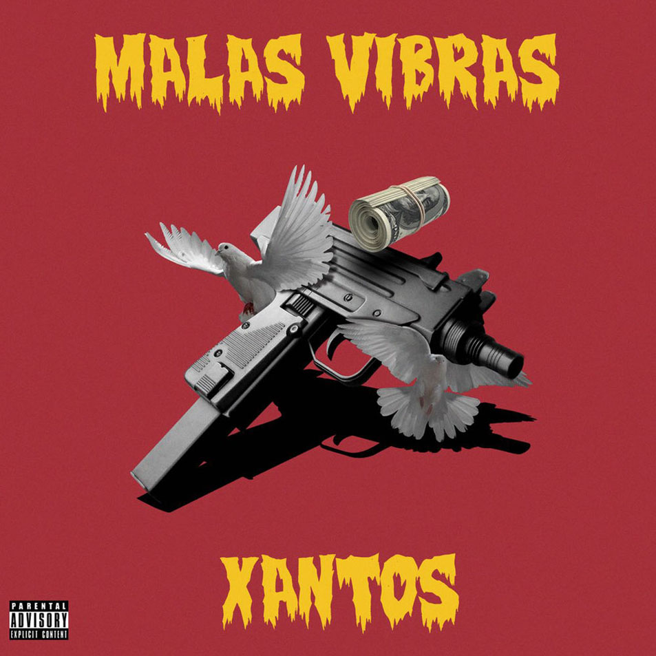 Cartula Frontal de Xantos - Malas Vibras (Cd Single)
