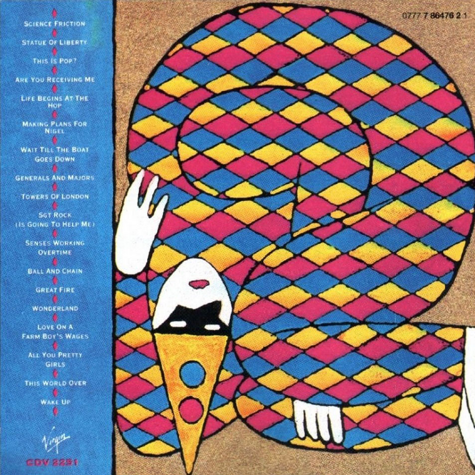 Cartula Interior Frontal de Xtc - The Compact Xtc - The Singles 1978-85