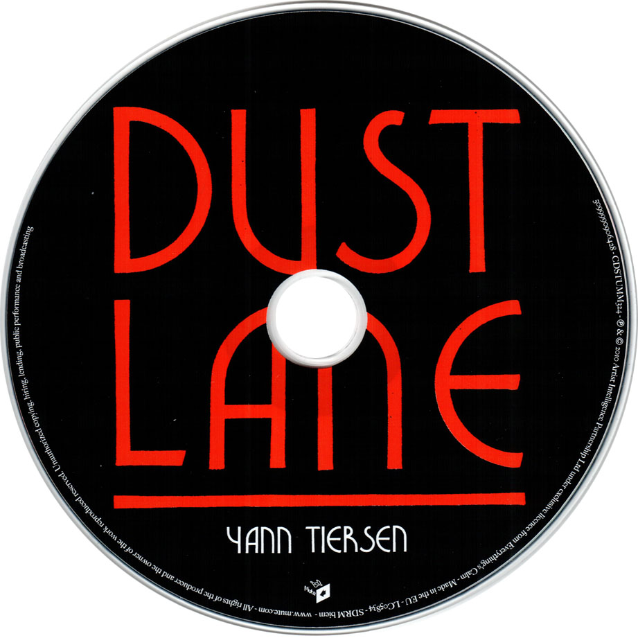 Cartula Cd de Yann Tiersen - Dust Lane