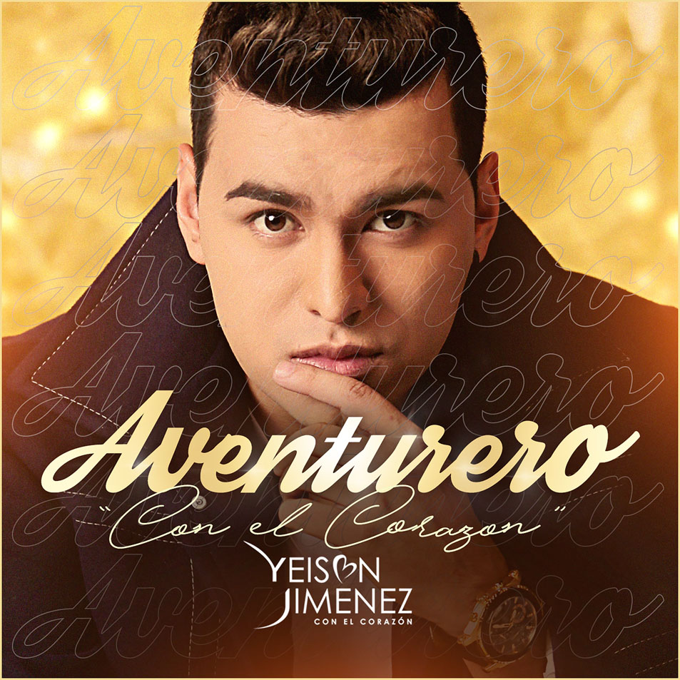 Cartula Frontal de Yeison Jimenez - Aventurero (Cd Single)