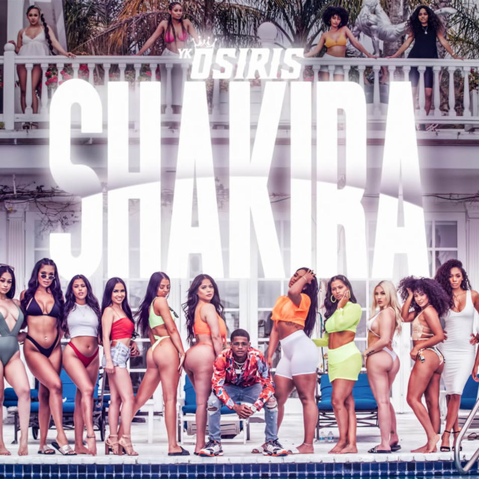 Cartula Frontal de Yk Osiris - Shakira (Cd Single)