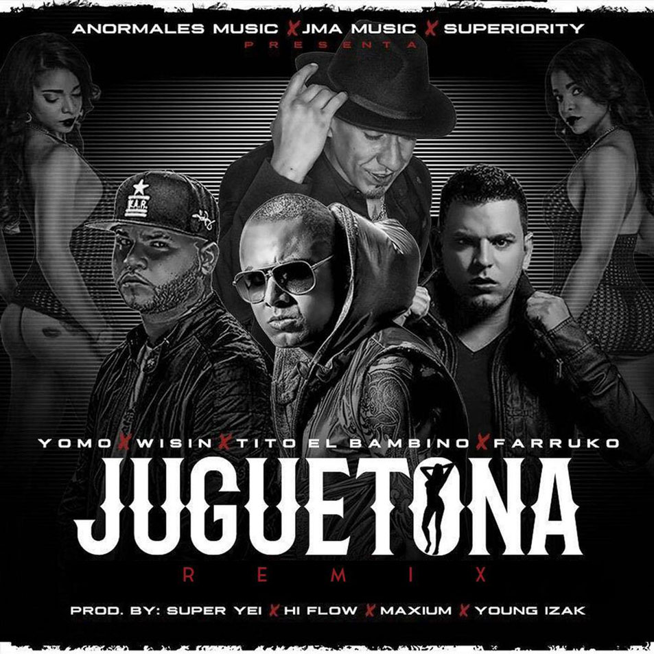 Cartula Frontal de Yomo - Juguetona (Featuring Wisin, Tito El Bambino & Farruko) (Remix) (Cd Single)