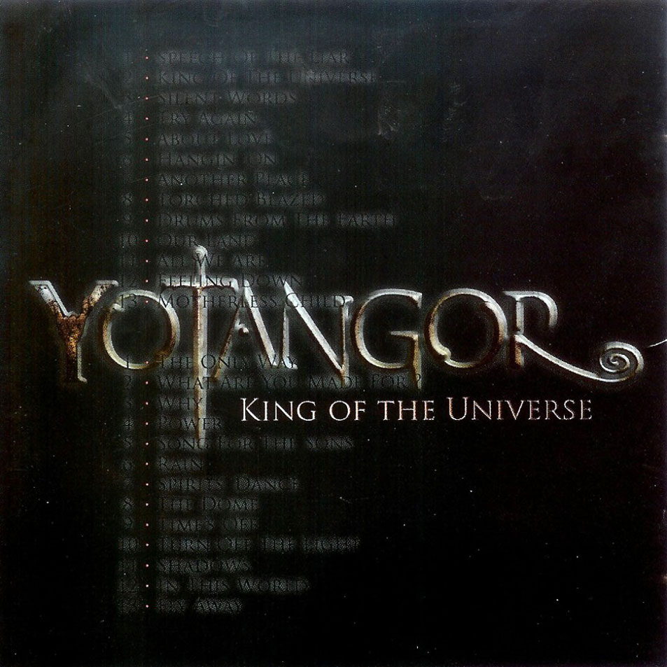 Cartula Interior Frontal de Yotangor - King Of The Universe