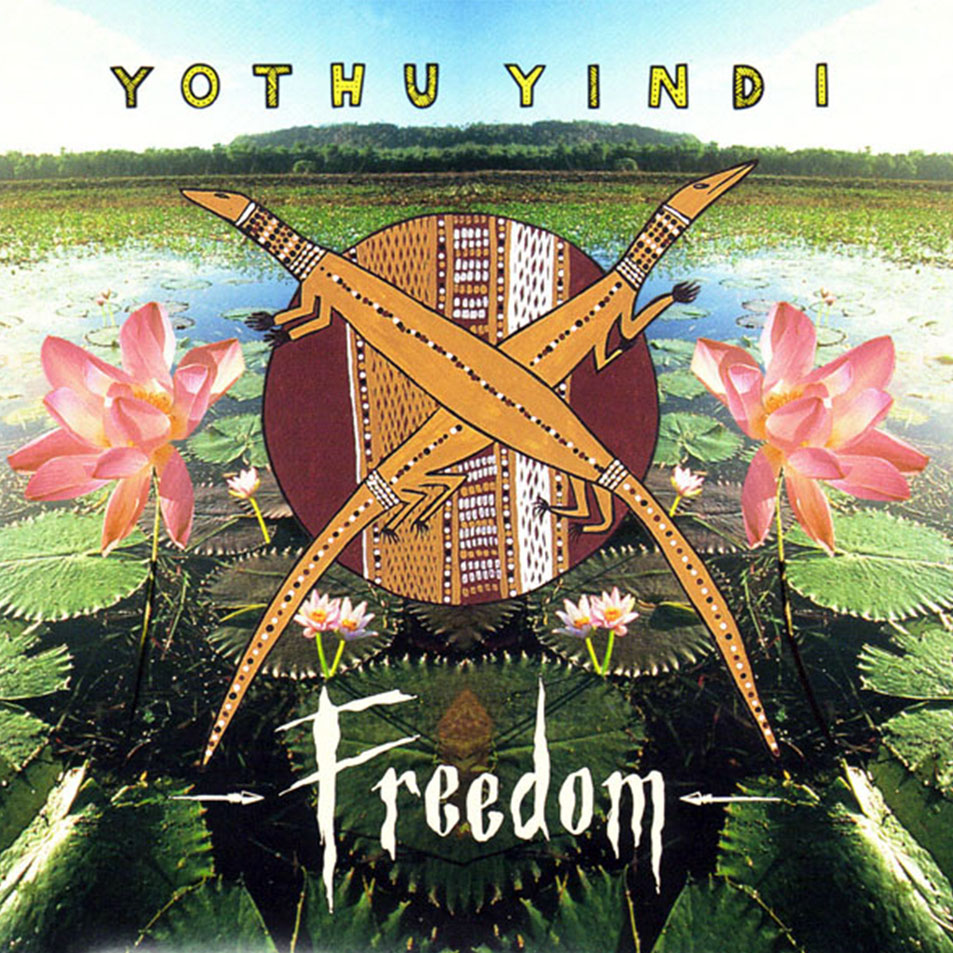 Cartula Frontal de Yothu Yindi - Freedom