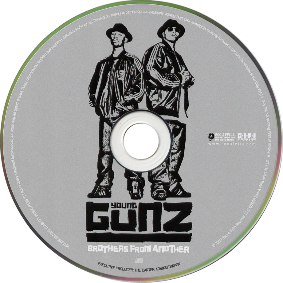 Cartula Cd de Young Gunz - Brothers From Another