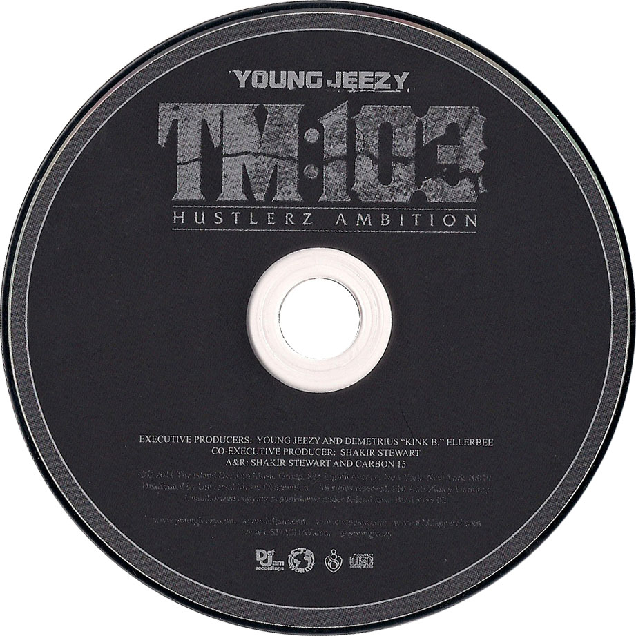 Cartula Cd de Young Jeezy - Tm 103 Hustlerz Ambition (Deluxe Edition)