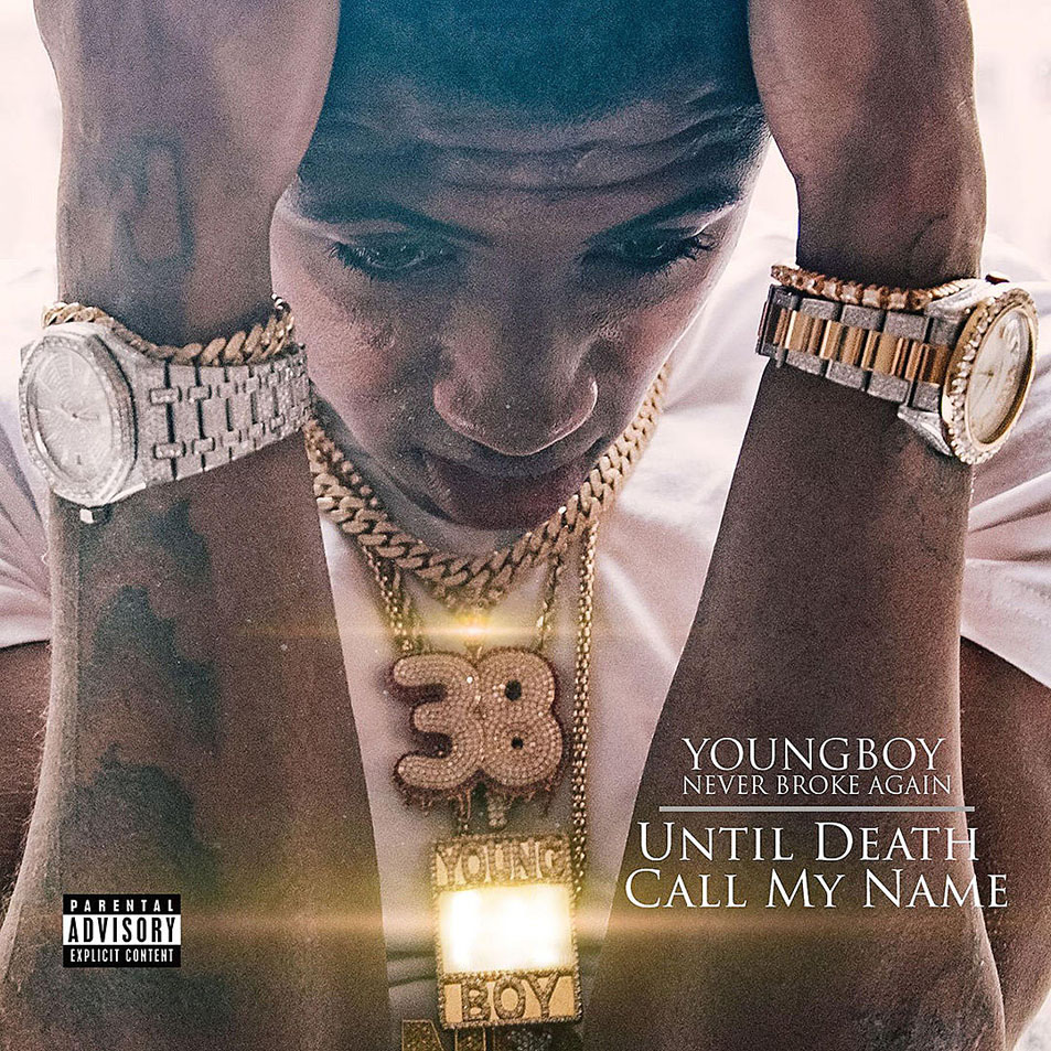 Cartula Frontal de Youngboy Never Broke Again - Until Death Call My Name