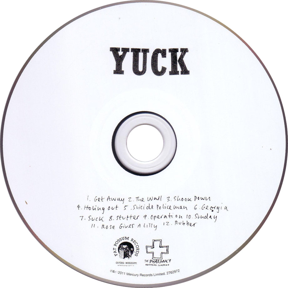 Cartula Cd de Yuck - Yuck