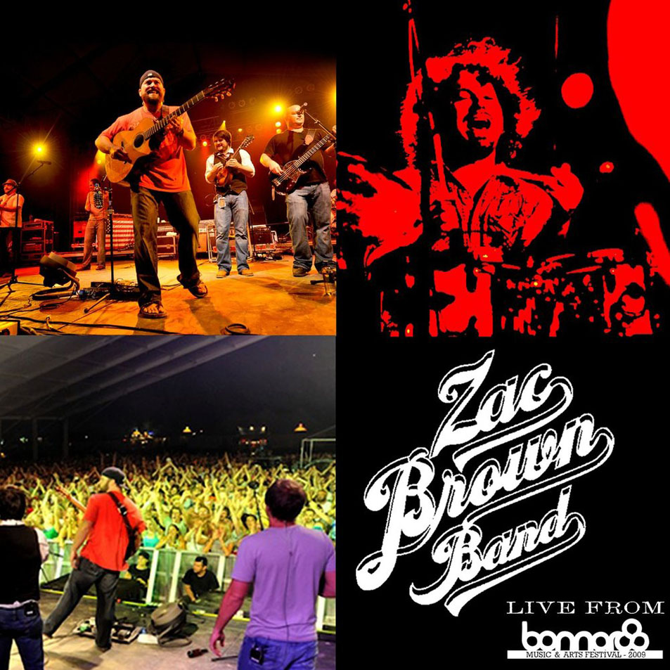 Cartula Frontal de Zac Brown Band - Live From Bonnaroo (Ep)