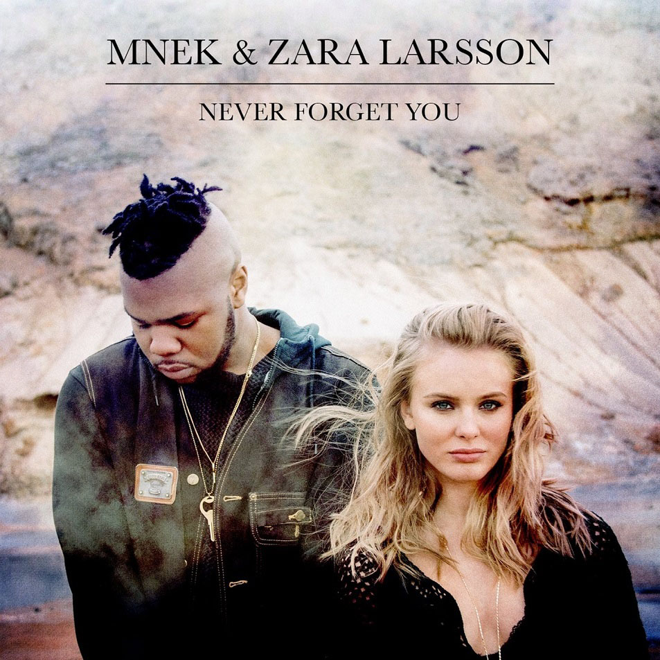Cartula Frontal de Zara Larsson & Mnek - Never Forget You (Cd Single)
