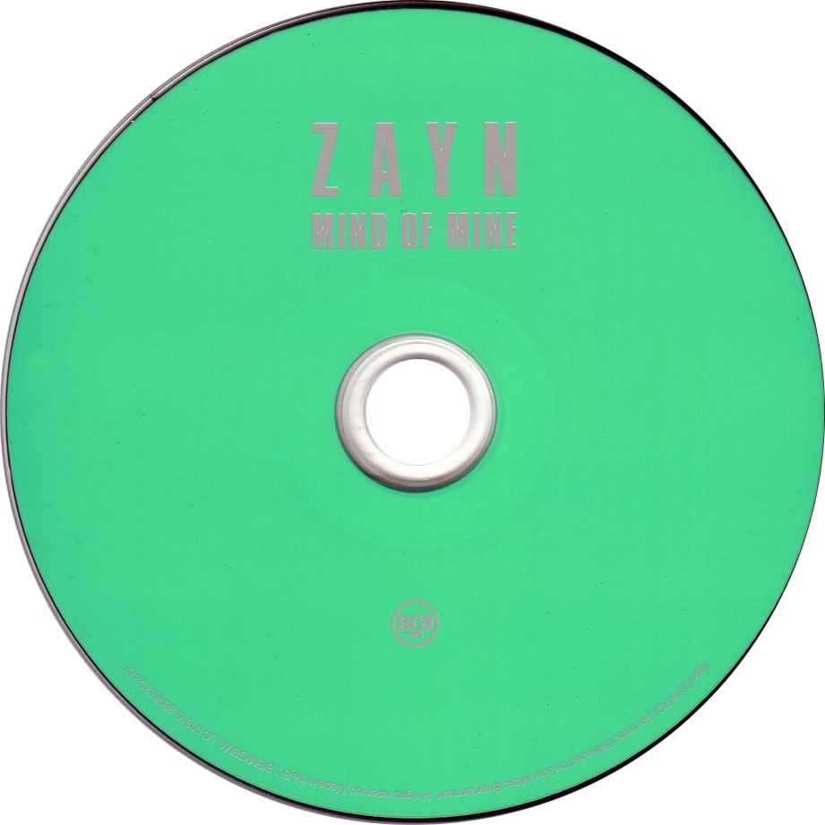 Cartula Cd de Zayn - Mind Of Mine (Deluxe Edition)