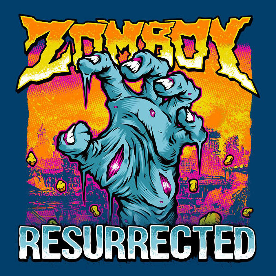 Cartula Frontal de Zomboy - Resurrected