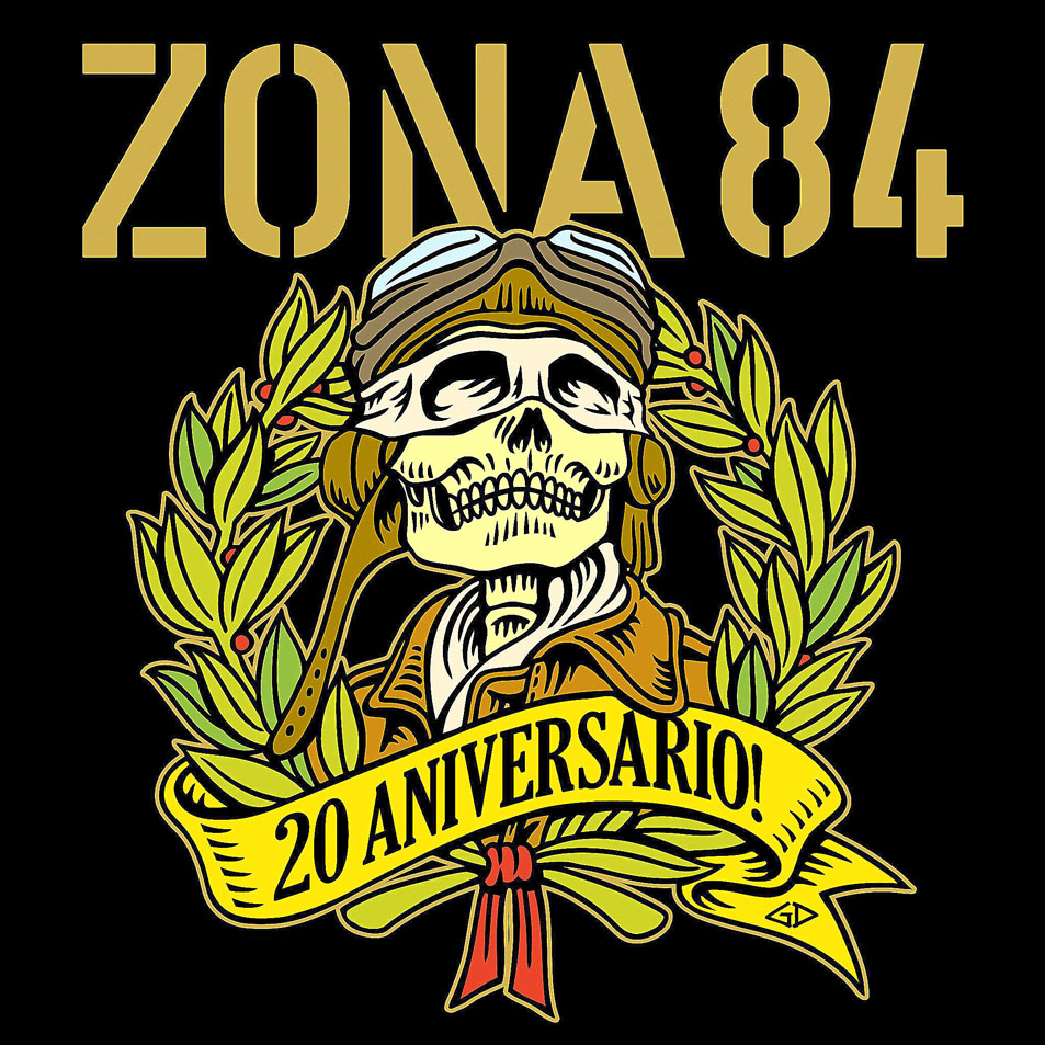Cartula Frontal de Zona 84 - 20 Aniversario (Version Europea)