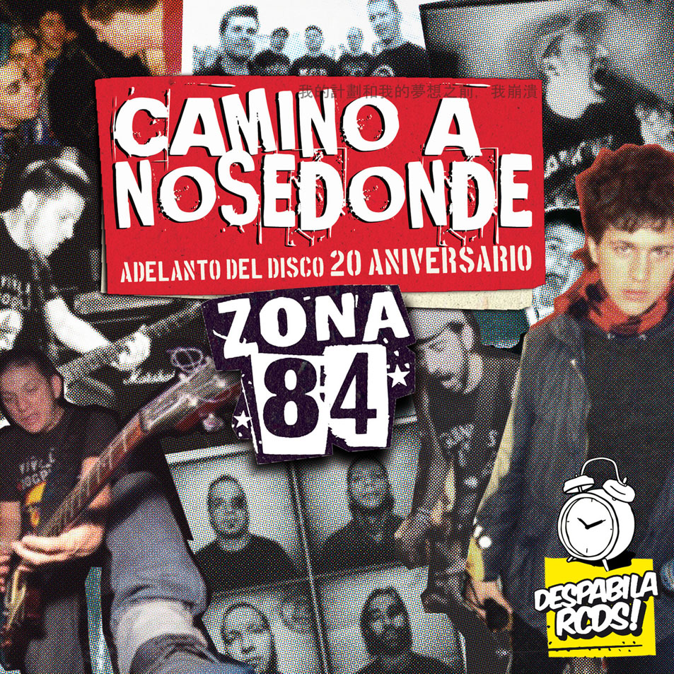 Cartula Frontal de Zona 84 - Camino A Nosedonde (Cd Single)