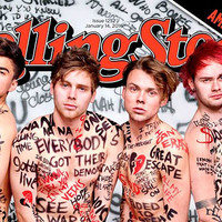 5 Seconds Of Summer sin ropa en la portada de 'Rolling Stone'