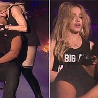 Drake asqueado por el beso sorpresa de Madonna