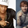 Ed Sheeran y Bruno Mars rock femenino y salvaje en el video de 'Blow'